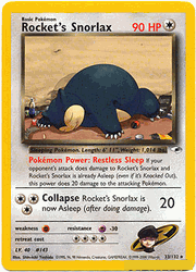 033 Rocket's Snorlax